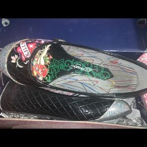 Ed Hardy flats